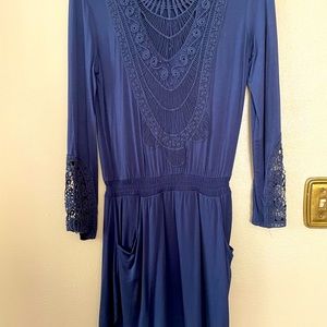 Blue Venus dress with pockets size xsmall